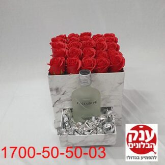 מארז וודקה לגבר